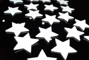 Gwiazdki do Ozdabiania 5cm 20 sztuk