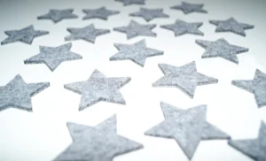Gwiazdki do Ozdabiania 5cm 20 sztuk