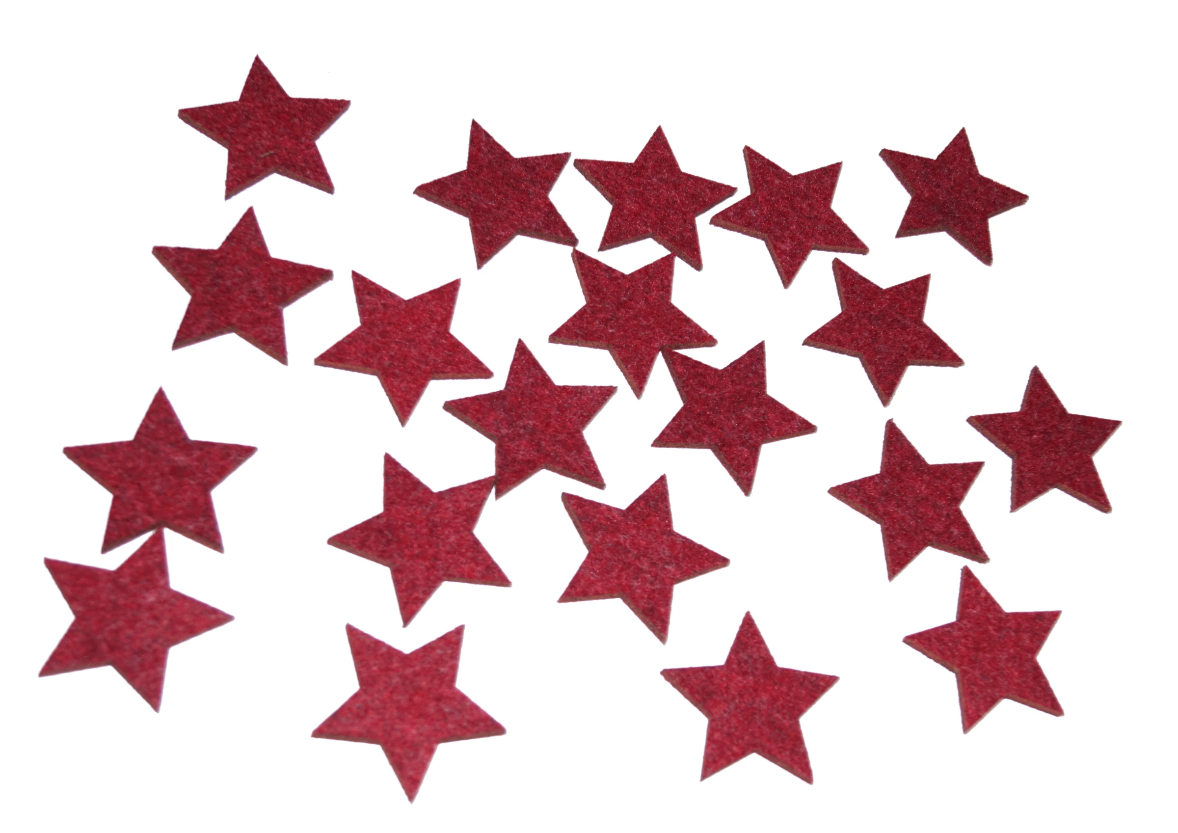 Gwiazdki do Ozdabiania 5cm 20 sztuk - obrazek 2