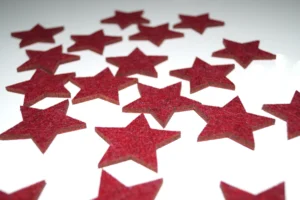 Gwiazdki do Ozdabiania 5cm 20 sztuk