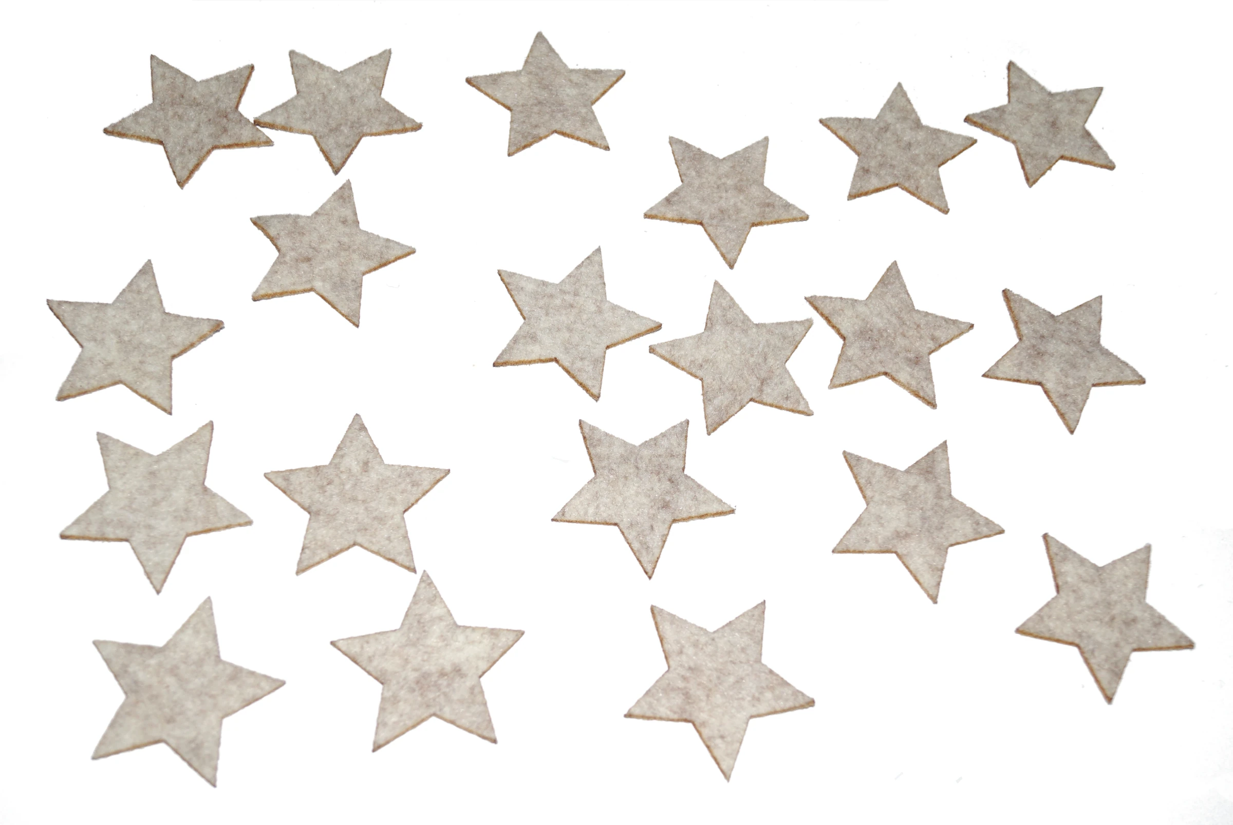 Gwiazdki do Ozdabiania 5cm 20 sztuk - obrazek 2