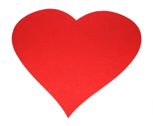 Serce 38x33cm, 31x28cm