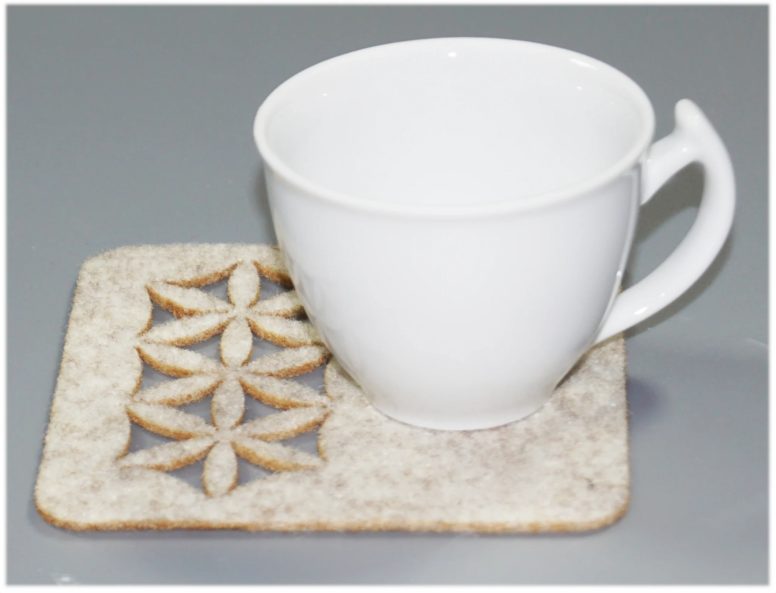 Kwadrat Motyw Góralski 10cm - obrazek 2