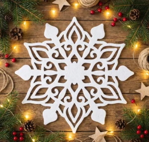 Płatek Śniegu Serweta