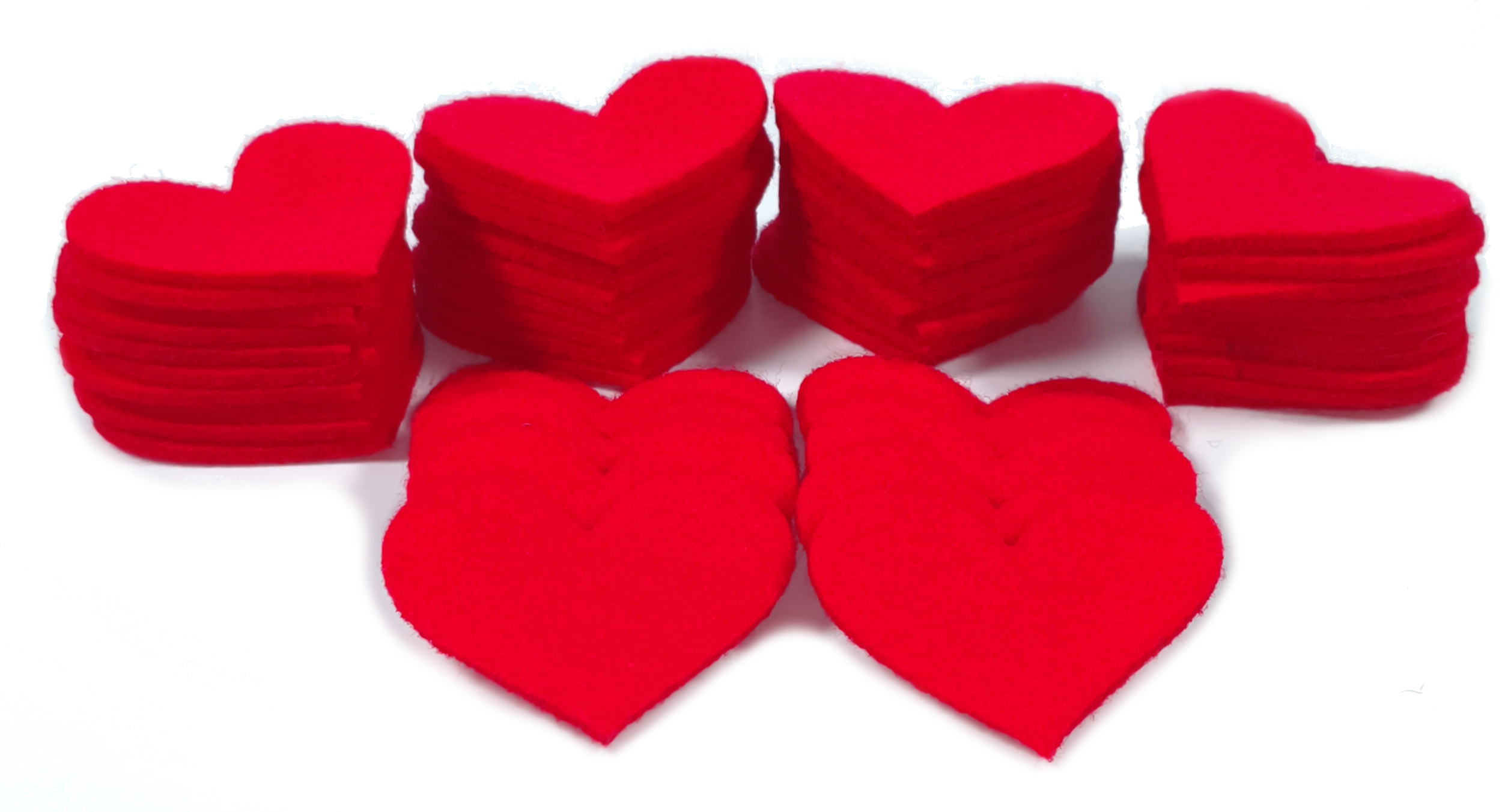 Serduszka do Ozdabiania 6cm 50 sztuk - obrazek 7