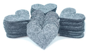 Serduszka do Ozdabiania 6cm 50 sztuk